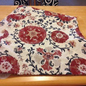 Mika Home Bold Accent Pillow Covers, rich colors, embroidery look